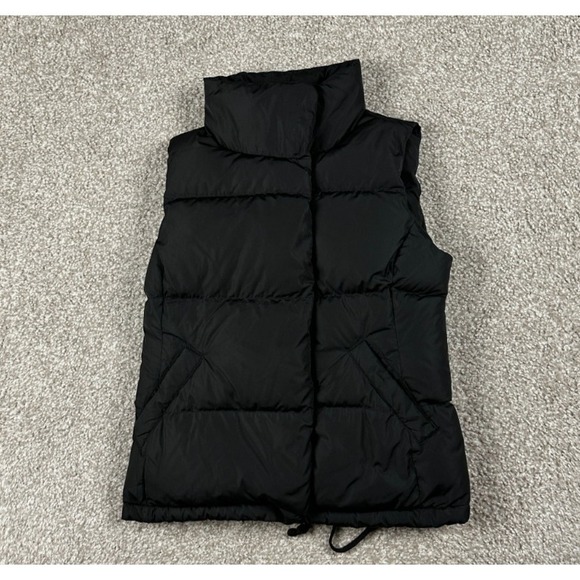 James Perse Jackets & Blazers - James Perse Yosemite Vest Womens 0 Black Full Zip Goose Down Puffer Quilted